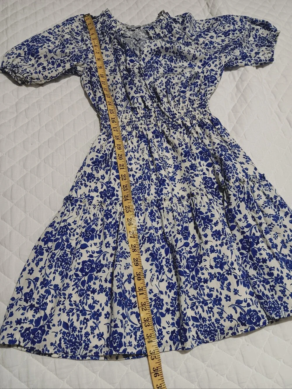 Rails Fiorella Floral Smocked Mini Dress Size XS - Picture 13 of 16